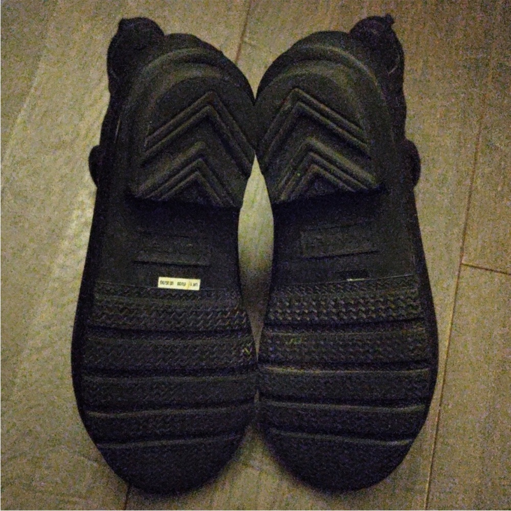 Hunter Black Short Kids Rain Boots - Picture 5 of 7
